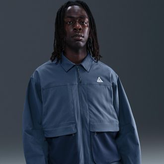 Nike Mens Nike ACG Smith Summit UV Jacket in Blue | HV0598-437