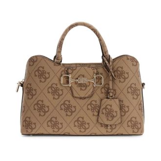 Guess Handbags, female, Beige, Size: ONE SIZE Janie Girlfriend Satchel