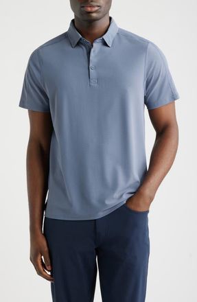 Rhone Regatta Piqu&eacute; Performance Polo in Shale Blue at Nordstrom, Size Xx-Large
