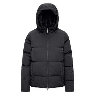 K-Way Giacca Shiny Nylon Fur - - Jackets - Donna - Nero - L