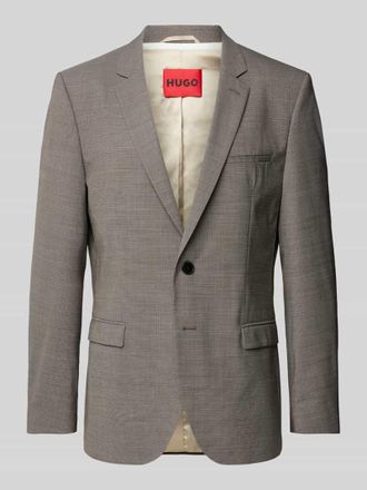 HUGO BOSS 2-Knopf-Sakko mit Pattentaschen Modell Arti in Beige, Gr&ouml;&szlig;e 50