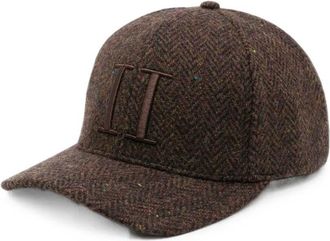 Les Deux Baseball Cap Herringbone Core Herringbone Baseball Cap
