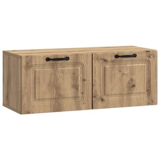 vidaXL Mueble Para Tv De Pared Roble Artesanal 78,5 X 31 X 30 Cm Vidaxl
