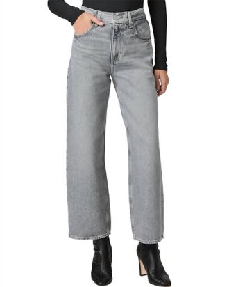 Paige Cameron Ankle Jeans In Grey Isles