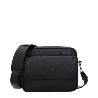 Gucci Umhängetaschen Jumbo Männer Leder schwarz