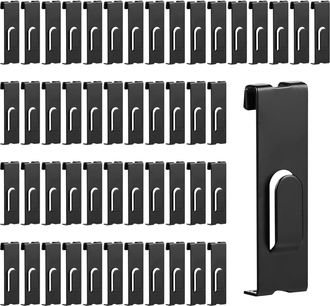 OEM Ganchos, 50 Ganchos Pr&aacute;cticos Con Muescas Para Paredes De Malla Met&aacute;lica, Paneles De Pared De Malla Met&aacute;lica, Ganchos Para Clavos, Accesorio Para Marc