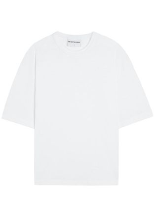 Mki Miyuki Zoku Slub Cotton T-shirt - White - XL