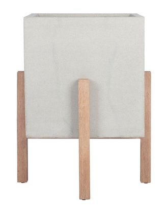 Safavieh Anston 29In White Planter