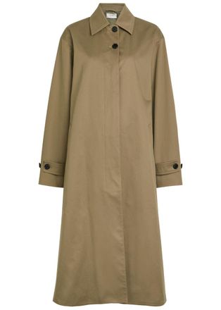 The Row The Row Lolana Twill Coat - Taupe - 6 (UK10 / S)