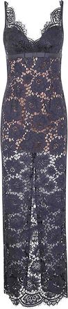 Self Portrait Floral Lace Maxi Dress