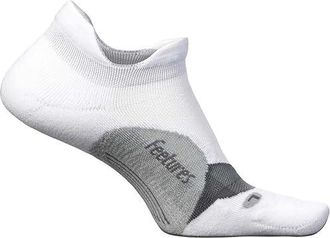 Feetures Elite Ultra Light No Show Tab No Show Socks Shoes White 1 : MD (US Mens Shoe 6-8.5 - Womens Shoe 7-9.5), Spandex/Nylon