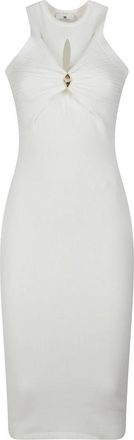 Elisabetta Franchi Mujer, Vestidos, Blanco, Talla: M