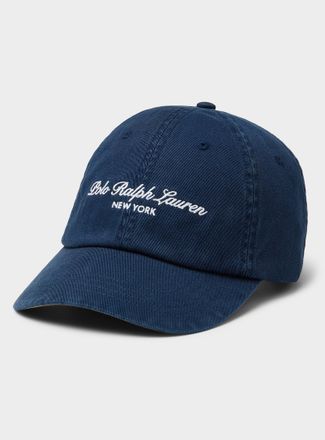 Polo Ralph Lauren Mens Cursive typography cap