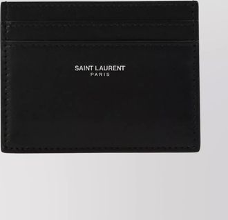 Saint Laurent leather card holder