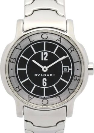 Bulgari Orologio Vintage Pre-owned - - Pre-owned - Donna - Nero - ONE SIZE