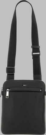 HUGO BOSS Mens Shoulder Bag With Logo Black