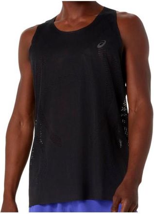 Asics Metarun Singlet Tank Top f&uuml;r Herren | schwarz