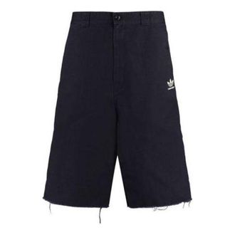 Balenciaga x adidas Baggy Denim Shorts Navy 725587TNP048065