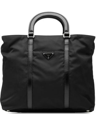 Prada 2013-2025 Tessuto satchel - Nero