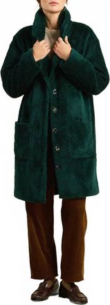 Trovata Obriana Mid-Thigh Coat In Ponderosa