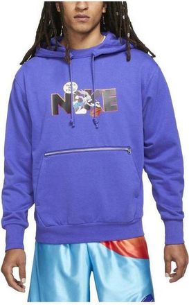 Nike Dri-FIT Standard Issue x Space Jam: A New Legacy Mens Basketball Pullover Hoodie Light Concord DJ3889-471