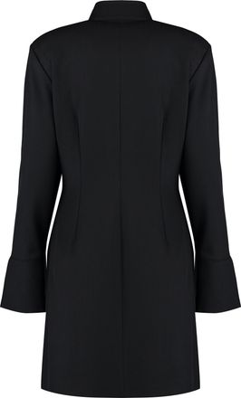 Genny Womens Wool-blend Dress - Black - Size EU 48 (Womens)