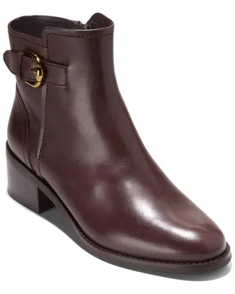 Cole Haan Hanover Buckle Leather Bootie
