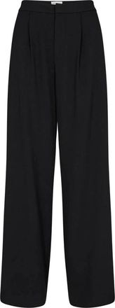 Copenhagen Muse Cmtailor Rechte Broek - Dames - Straight fit broeken - Zwart - S - Polyester - Broeken
