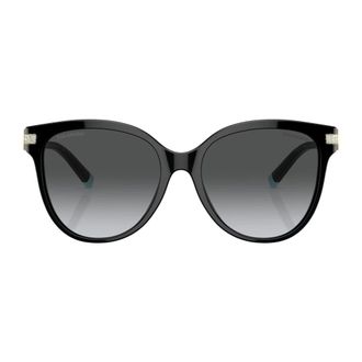 Tiffany & Co. Stijlvolle zonnebril met gepolariseerde lenzen - Dames - Zonnebrillen - Zwart - 55 MM - Accessoires