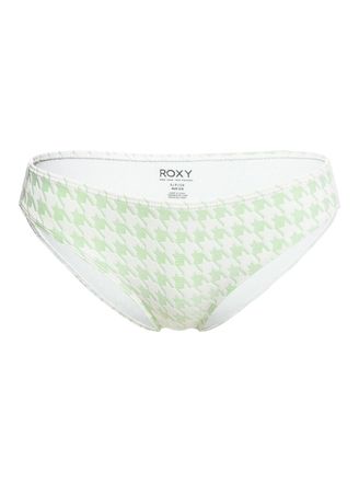 Roxy Bikini-Hose ROXY Check It Hipster, Damen, Gr. XL, US-Gr&ouml;ssen, gr&uuml;n (sprucetone check it s), 75% Polyester, 16% Nylon, 9% Elasthan, Badehosen Bikini-Ho