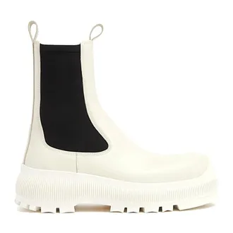 Jil Sander Chelsea Boots, female, White, Size: 11 US Chelsea Boot