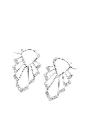 Lucy Quartermaine Chrysler Earrings in Sterling Silver at Nordstrom