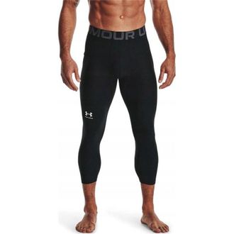 Under Armour Mallas 3/4 Under Armour Heatgear 597992, Negro Y Blanco, Talla M