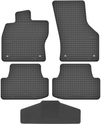 OEM Alfombrillas Motohobby 180203 + Funda 200000/1 - Volkswagen Polo Vi 2017- Stop. Av2 Delanteras - Instaladas