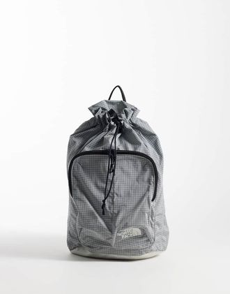 The North Face Never Stop zaino con coulisse grigio