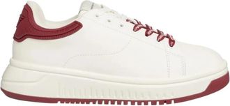 Emporio Armani Witte lage sneakers X3X024Xn 001U167 - Dames - Sneakers - Wit - 38 EU - Schoenen
