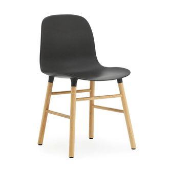 NORMANN COPENHAGEN Form Stuhl, Eiche / schwarz