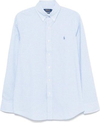 Polo Ralph Lauren Casual Longsleeve Multicolor Sportshirt - Heren - Casual Overhemden - Blauw - 2XL - Katoen - Overhemden