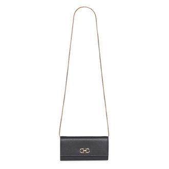 Ferragamo Dames, Tassen, Zwart, Maat: ONE Size Leer