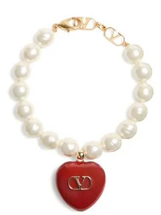 Valentino Garavani Womens Coeur Royal Bracelet