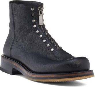 Alexander McQueen The Maker Boot in Black/Silver at Nordstrom, Size 10Us