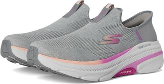 Skechers Max Cushioning Arch Fit 2.0 Avenida Womens Trainers, Grey Pink, 35.5 EU