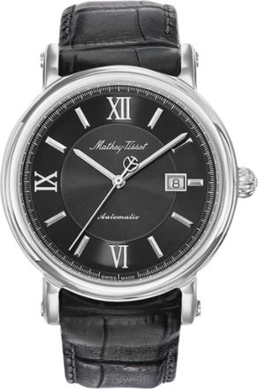 Mathey-Tissot Mens Renaissance Black Dial Watch