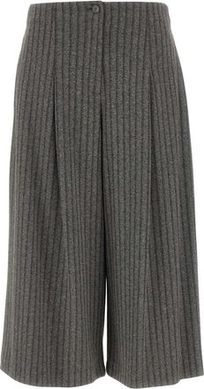 Elena Miro Geknipte broek - Dames - Vrijetijds broeken - Grijs - S - Broeken