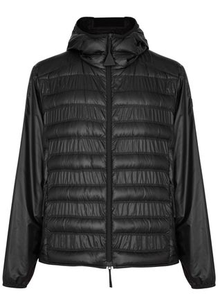 Moncler Luseney Hooded Shell Jacket - Black - 2 (UK38 / M)