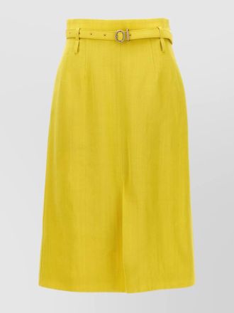 Jil Sander 66 high-waisted skirt pockets
