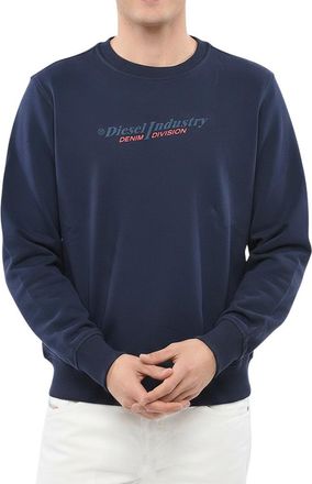 Diesel Navy Blue Regular Sweatshirt