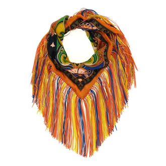 Etro Etro, Silky Scarves, female, Multicolor, Size: ONE SIZE Floral Jacquard Scarf