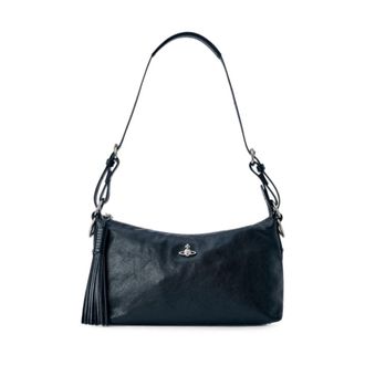 Vivienne Westwood Dames, Tassen, Zwart, Maat: ONE Size Leer