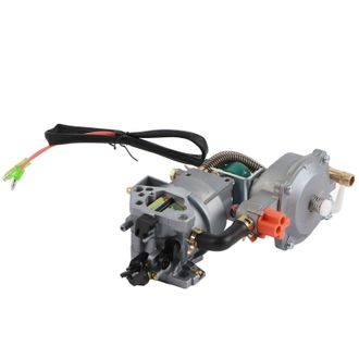 OEM Carburador Para Generador De Gasolina Gx390 188f 190f - Pieza De Repuesto De Metal Plateado Con Estrangulador Manual